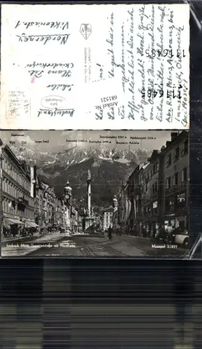681521 Innsbruck Maria Theresienstrasse Annasäule