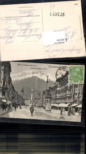 681529 Innsbruck Maria Theresienstrasse Annasäule Litfasssäule pub Ledermann 4851