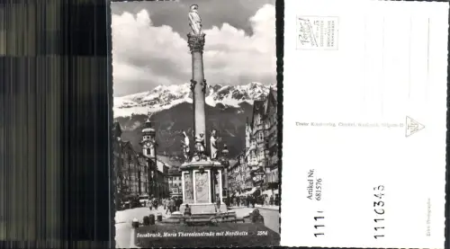 681576 Innsbruck Maria Theresienstrasse Annasäule