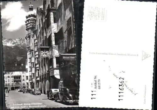 681579 Innsbruck Maria Theresienstrasse Annasäule