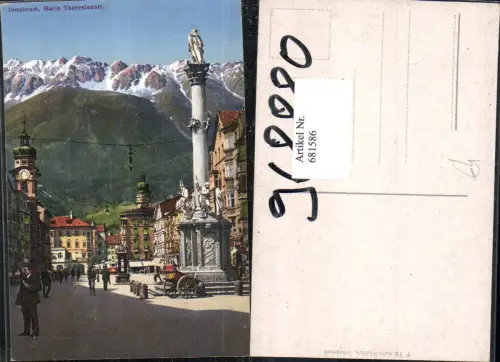 681586 Innsbruck Maria Theresienstrasse Annasäule