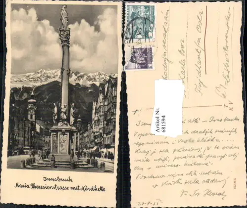 681594 Innsbruck Maria Theresienstrasse Annasäule