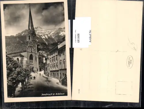 681608 Innsbruck St. Nikolaus Nikolauskirche