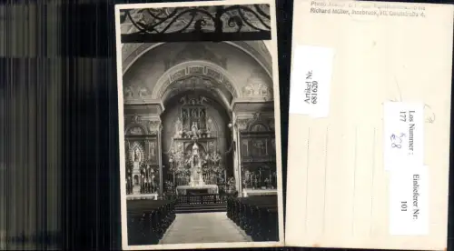 681620 tolle AK Innsbruck Kirche Innen Altar pub Richard Müller