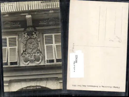 681622 tolle AK Innsbruck Partie Jugendstil Haus pub Stockhammer 1842