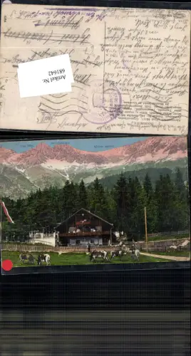 681642 tolle AK Innsbruck Gramartboden Gasthaus Frau Hitt