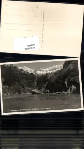 681660 tolle AK Innsbruck Sillschlucht Berg Isel