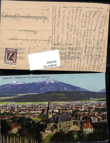 681664 tolle AK Innsbruck Hötting pub Purger Co. 13986