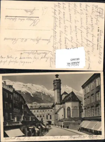 681665 Innsbruck Burggraben Hofkirche