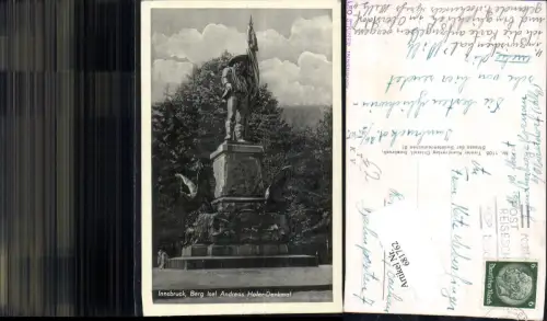 681762 Innsbruck Berg Isel Andreas Hofer Denkmal