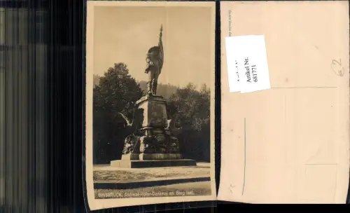 681771 Innsbruck Berg Isel Andreas Hofer Denkmal