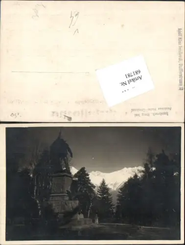 681781 Innsbruck Berg Isel Andreas Hofer Denkmal pub Adolf Künz