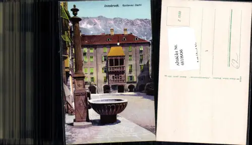 681806 Innsbruck Goldenes Dachl Herzog Friedrich Strasse