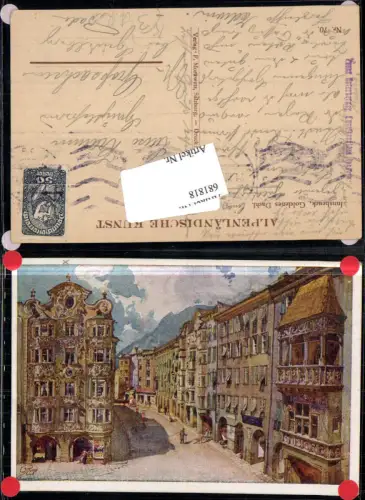 681818 Innsbruck Goldenes Dachl Herzog Friedrich Strasse