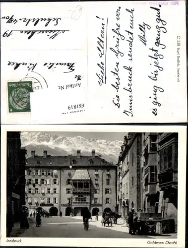 681819 Innsbruck Goldenes Dachl Herzog Friedrich Strasse