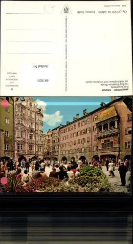 681820 Innsbruck Goldenes Dachl Herzog Friedrich Strasse