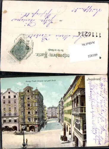 681822 Innsbruck Goldenes Dachl Herzog Friedrich Strasse