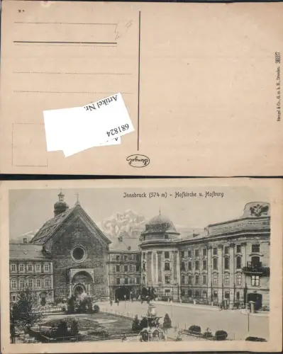 681824 Innsbruck Hofkirche Hofburg Rennplatz pub Stengel e Co. 36337