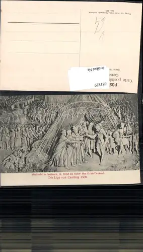 681829 Innsbruck Hofkirche Relief Kaiser Max Grab pub Fritz Gratl 115