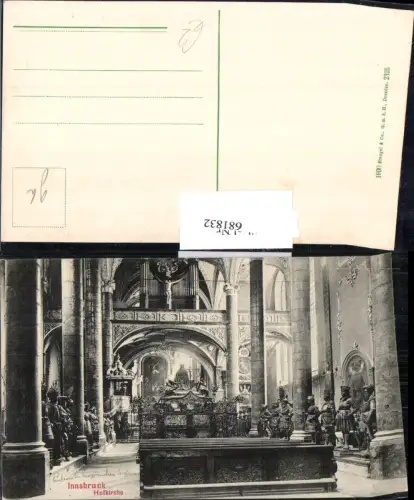 681832 Innsbruck Hofkirche Innen