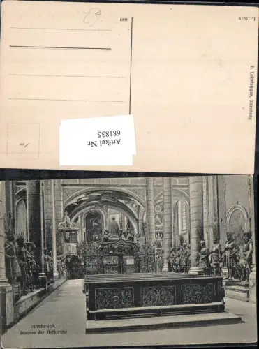 681835 Innsbruck Hofkirche pub Lehrburger L 19419