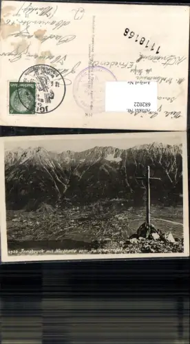 682022 Innsbruck Innsbrucker Nordkettenbahn Igls Patscherkofel Gipfelkreuz