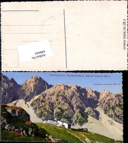 688445 Innsbruck Nordkettenbahn Seegrube