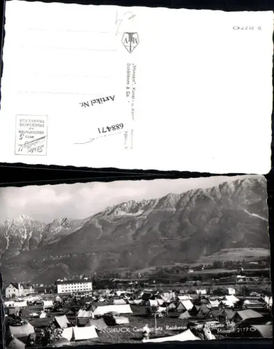 688471 Innsbruck Campingplatz Camping Reichenau Zelte
