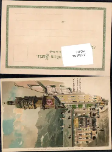 692416 tolle Lithographie Innsbruck Stadtthurm Goldenes Dachl pub Ottmar Zieher 1218