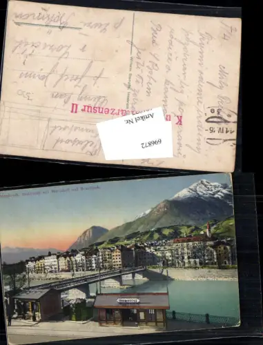 696872 Innsbruck Innbrücke Mariahilf Feldpost