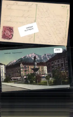 696885 Innsbruck Margarethenplatz gel Wannow Aussig pub Zieher