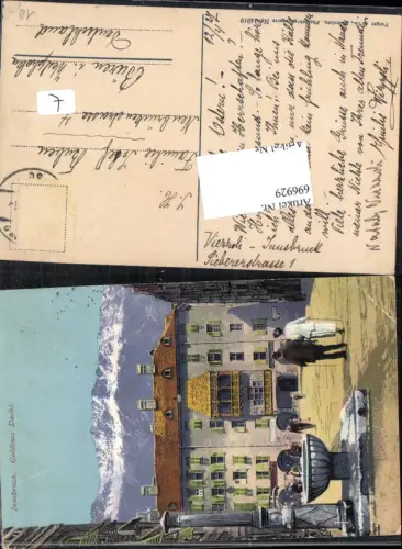 696929 Innsbruck Goldenes Dachl Leute gel Büren Westfalen pub Purger 14919