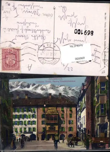 696930 Innsbruck Goldenes Dachl Leute