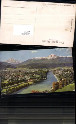 697757 Künstler Ansichtskarte Innsbruck pub Wiro