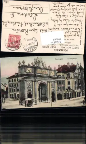697995 Innsbruck Stadt Triumpfpforte pub Fritz Gratl