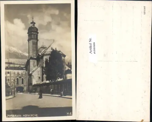 698000 Innsbruck Hofkirche