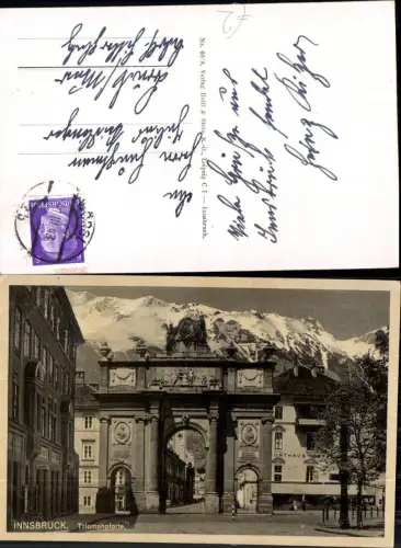701835 Innsbruck Tirol Triumpfpforte