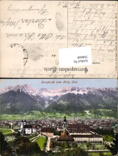 704608 Innsbruck Berg Isel pub Fritz Gratl gel Dorlar Wetzlar