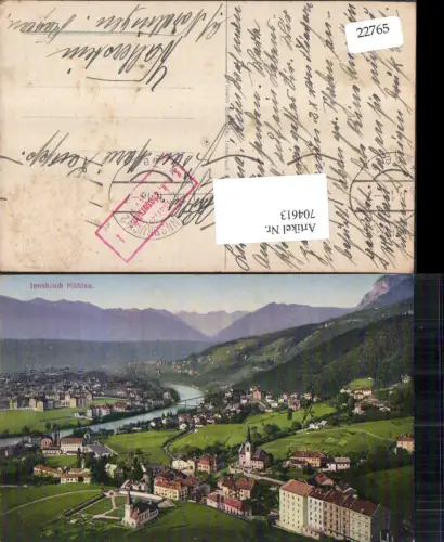 704613 Innsbruck Mühlau gel Wallerstein Nördlingen