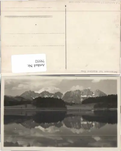 79552,FotoAK Schwarzsee b. Kitzbühel 1924