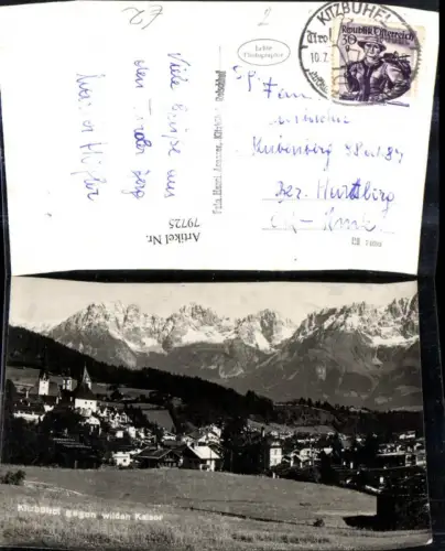 79725,Foto Ak Kitzbühel geg. Wilden Kaiser