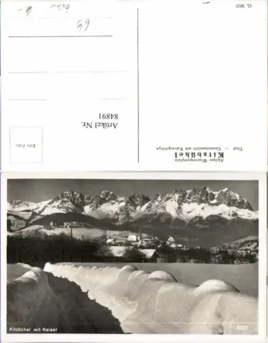 84891,Kitzbühel m. Kaiser Wegpartie RAR