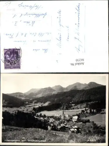 86230,Foto Ak Fieberbrunn m. Wildseeloder