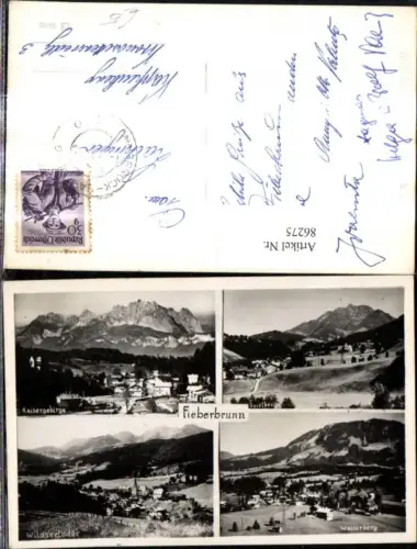 86275,Mehrbild Ak Fieberbrunn Kaisergebirge Wildseeloder Wallerberg Spielberg