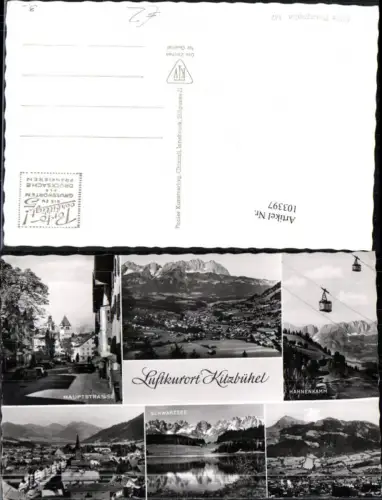 103397,Luftkurort Kitzbühel Hahnenkamm Seilbahn Gondel Schwarzsee