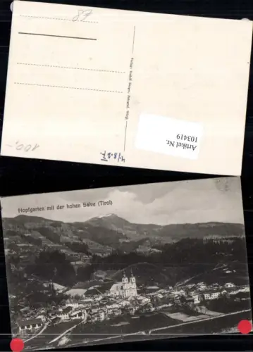 103419,Hopfgarten mit der hohen Salve Tirol