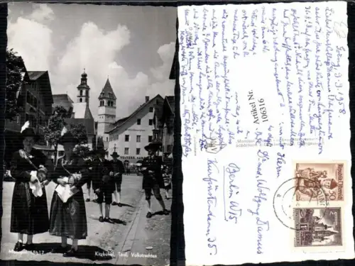 106316,Kitzbühel in Tirol Volkstrachten Trachten