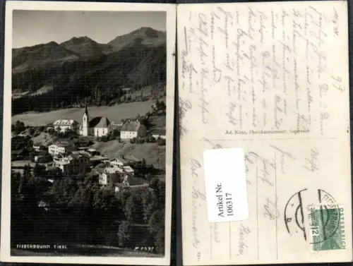 106317,Fieberbrunn in Tirol 1931