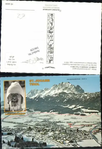 106328,Alpine Fliegeraufnahme St Johann in Tirol