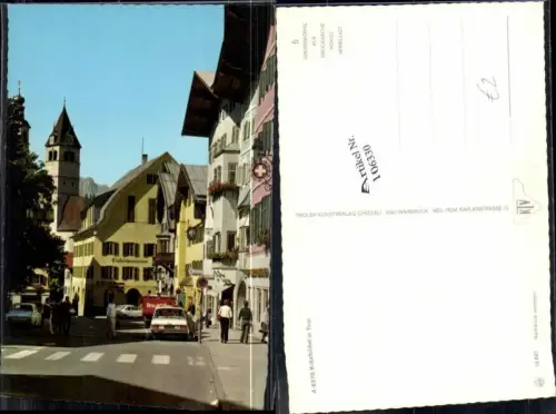 106330,Kitzbühel in Tirol Strassenpartie